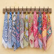 Pure Cotton Printed Bandana – Soft, Durable & Washable Head Scarf for Everyday Fashion - 11pcs